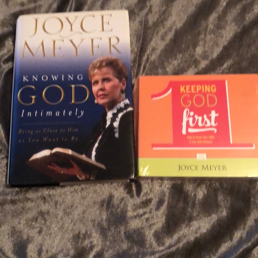 Joyce Meyer book and CD